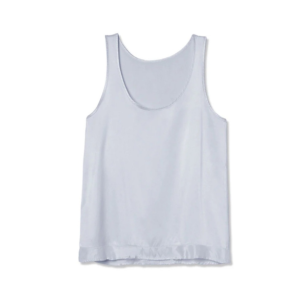 NWT PJ Harlow Willow Tank Top Morning Blue